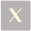 X icon